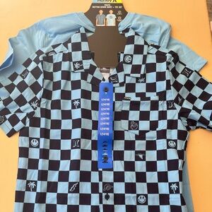 Brand New Boys Size 14/16 Hurley Shirts Two Pack